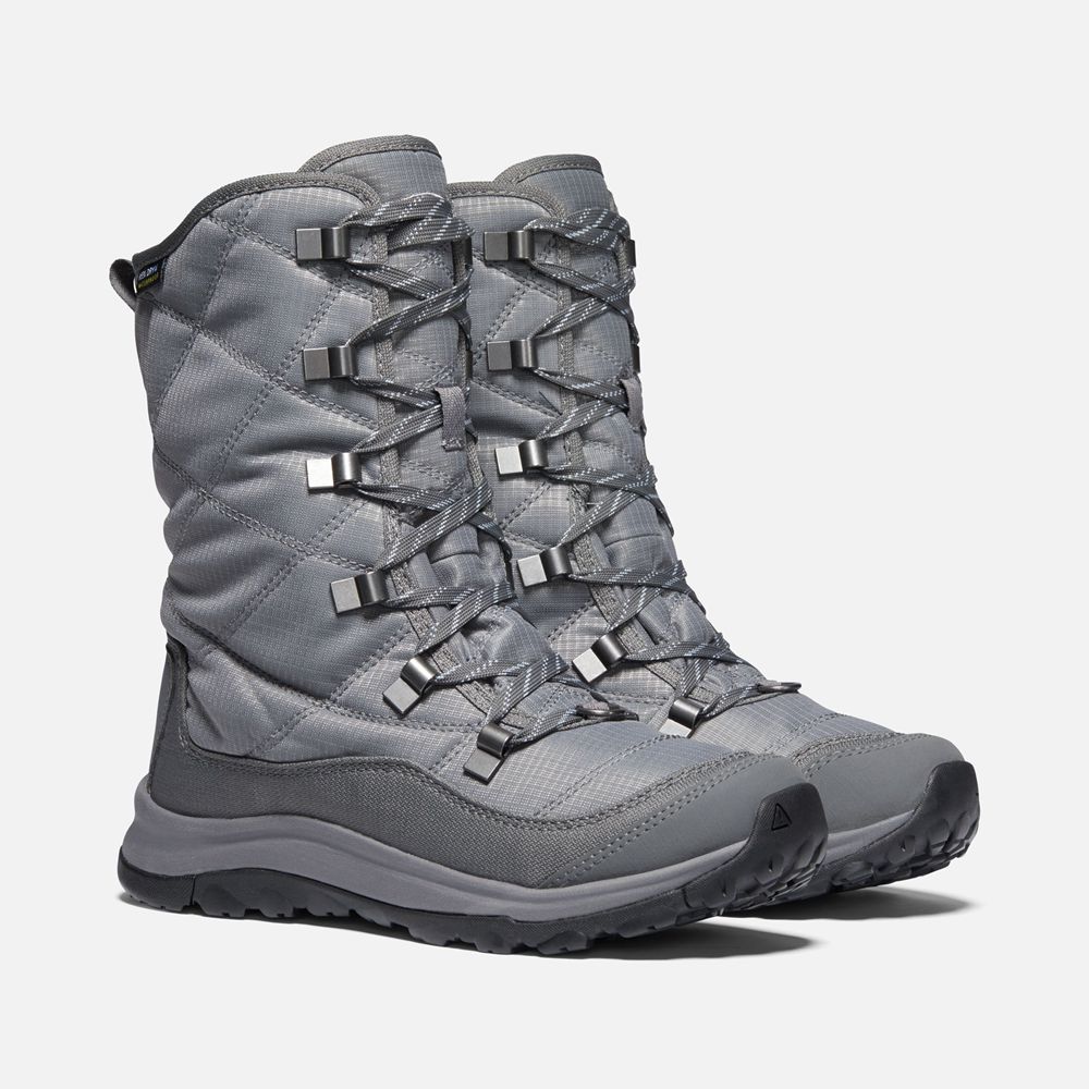 Keen Vinterkängor Dam Grå - Terradora Ii Lace Up Waterproof - 130894XDH